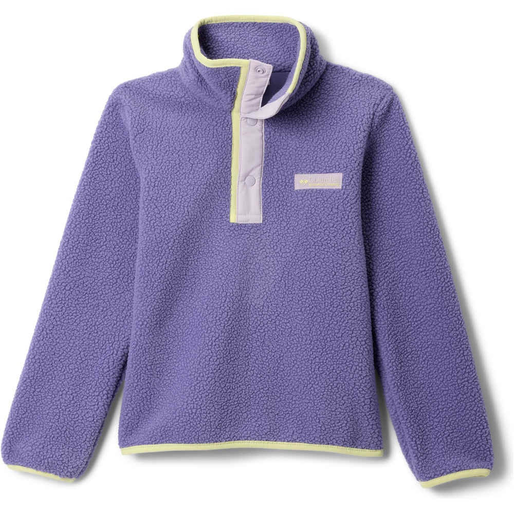 Columbia forro polar niño HELVETIA II MORADO vista frontal