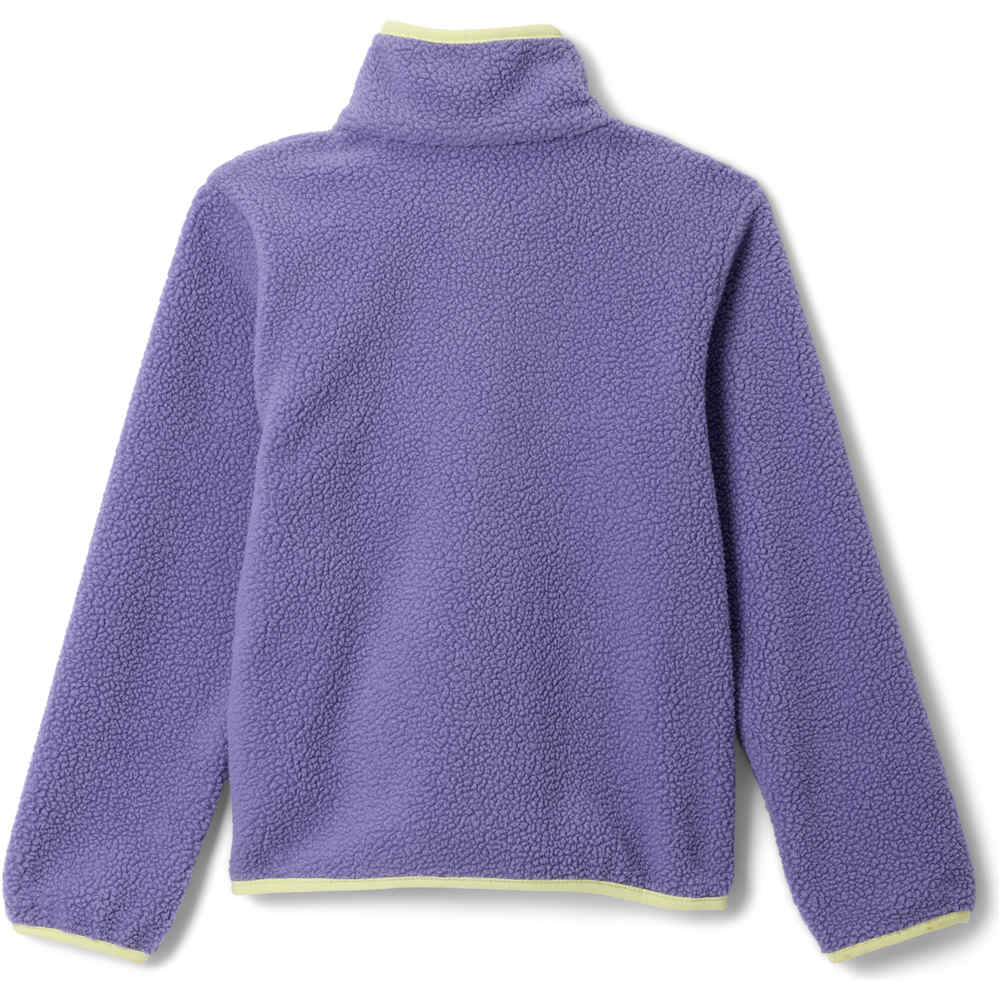 Columbia forro polar niño HELVETIA II MORADO vista trasera