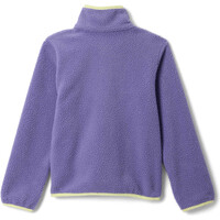 Columbia forro polar niño HELVETIA II MORADO vista trasera
