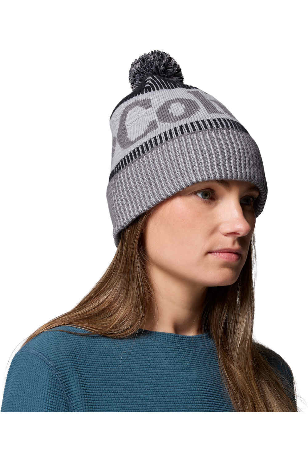 Columbia gorros montaña Polar Powder III Beanie GRIS 02