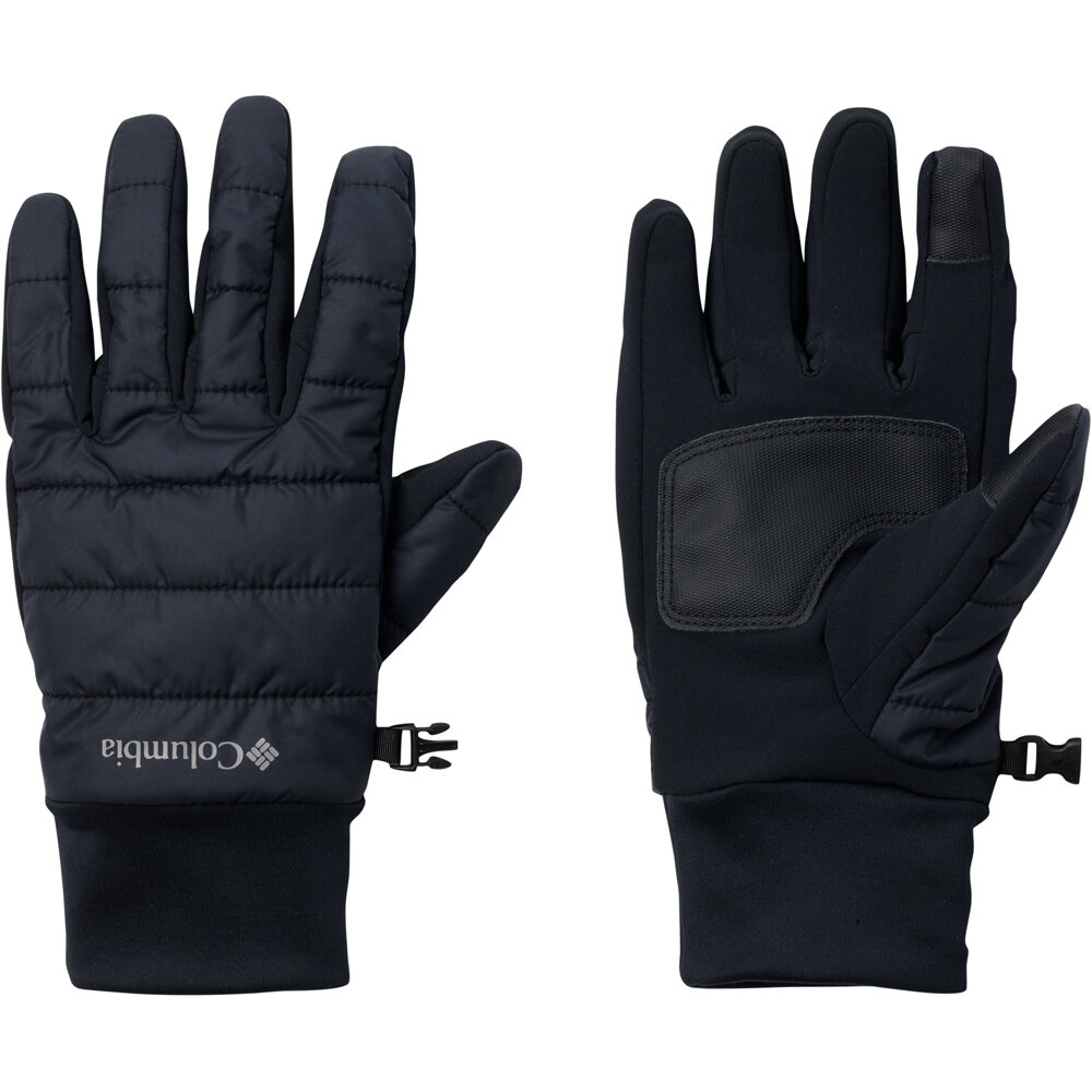 Columbia guante moda hombre POWDER LITE II NEGRO vista frontal