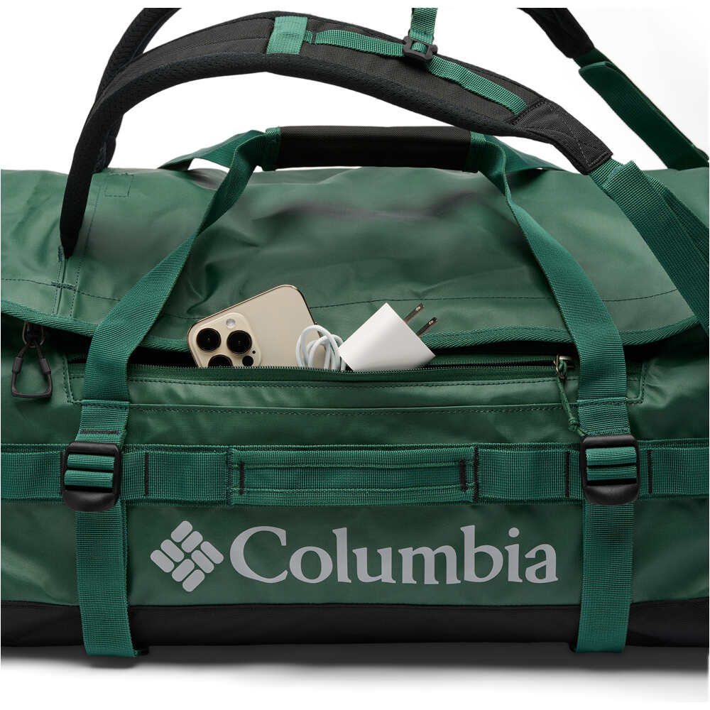 Columbia mochila montaña LANDROAMER 60L DUFFEL VERDE 03