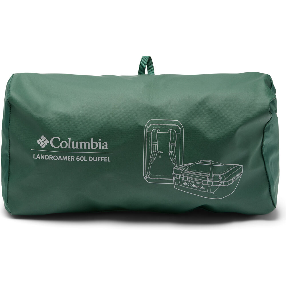 Columbia mochila montaña LANDROAMER 60L DUFFEL VERDE 04