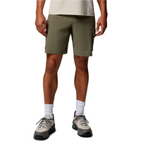 Columbia pantalón corto montaña hombre SILVER RIDGE ELITE  vista frontal