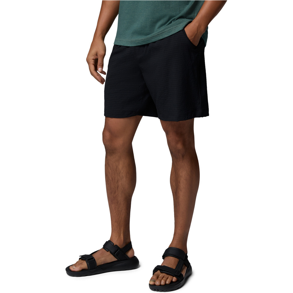 Columbia pantalón corto montaña hombre UTILIZER NEGRO vista detalle