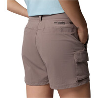 Columbia pantalón corto montaña mujer SILVER RIDGE ELITE MARRON 05