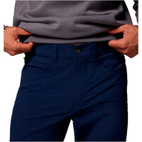 Columbia pantalón hombre ROC TECH 5 POCKET AZUL vista detalle