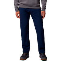 Columbia pantalón hombre ROC TECH 5 POCKET AZUL vista frontal