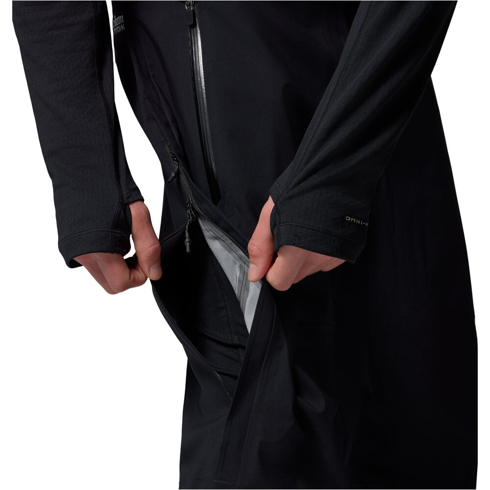 Columbia pantalón impermeable hombre PLATINUM PEAK II 3L NEGRO 04