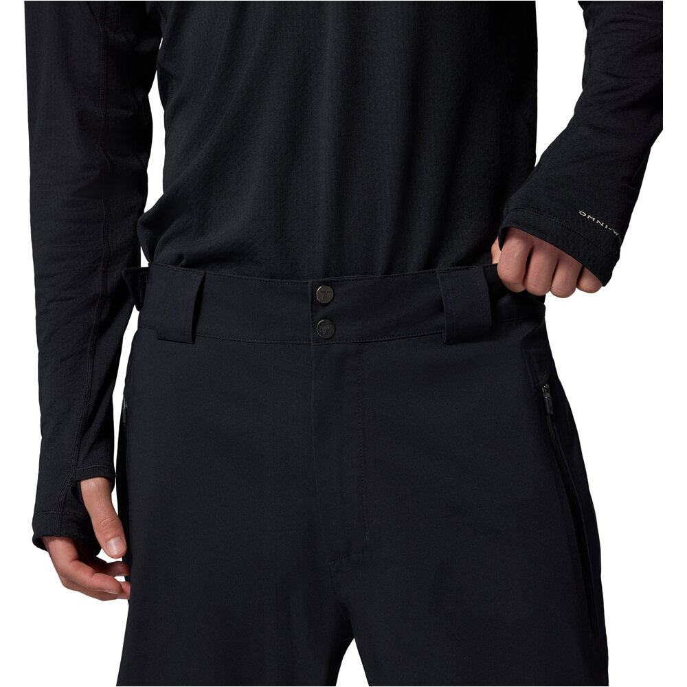 Columbia pantalón impermeable hombre PLATINUM PEAK II 3L NEGRO vista detalle
