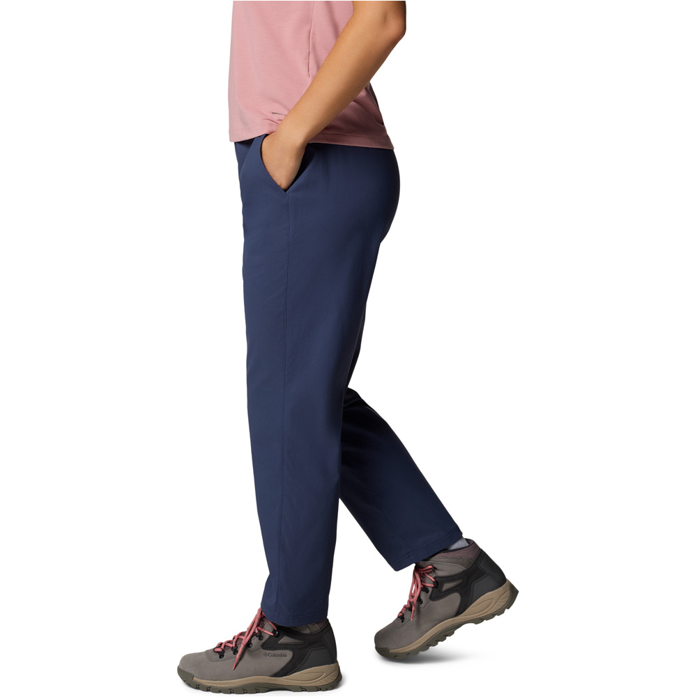 Columbia pantalón montaña mujer CEDAR CREST AZUL vista detalle
