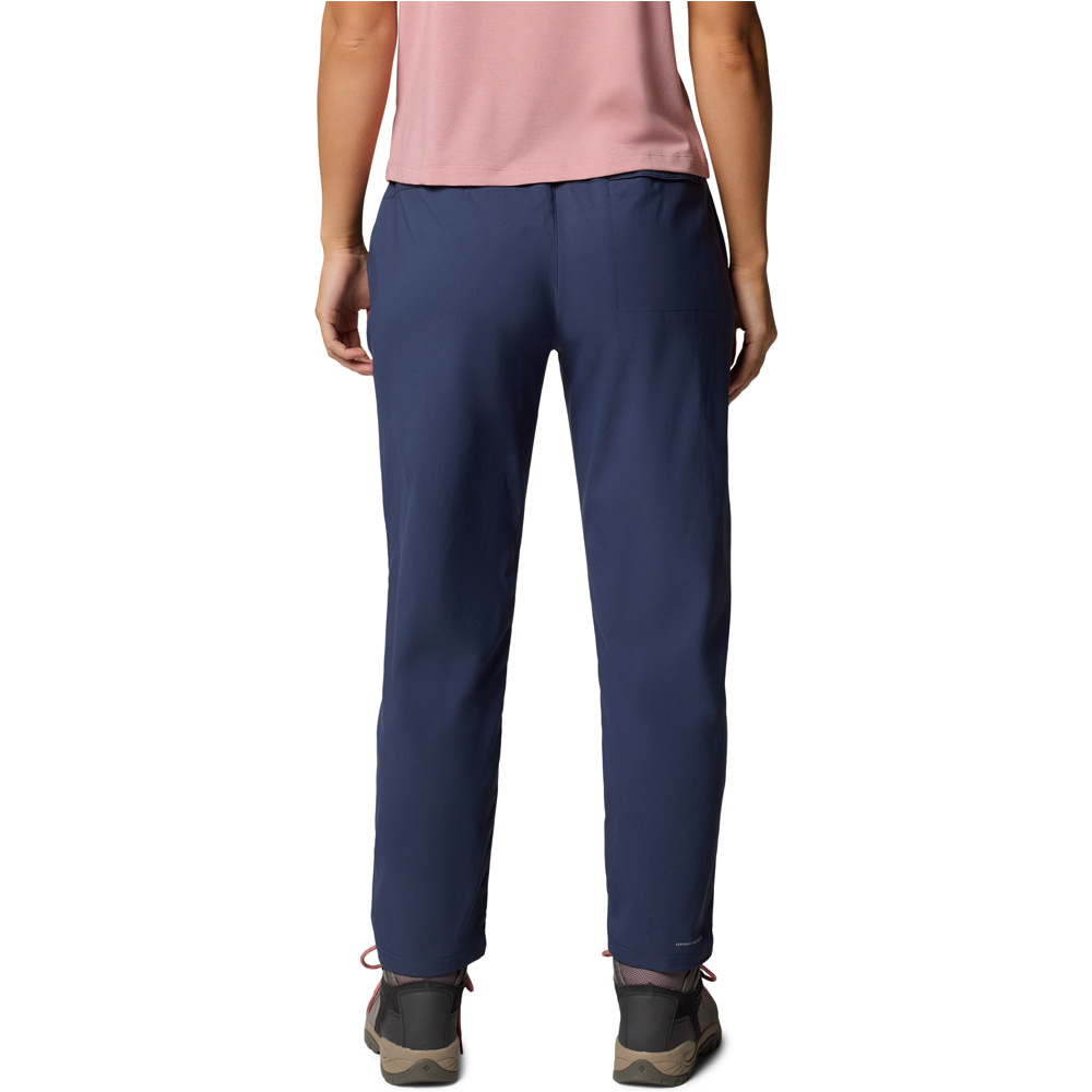 Columbia pantalón montaña mujer CEDAR CREST AZUL vista trasera