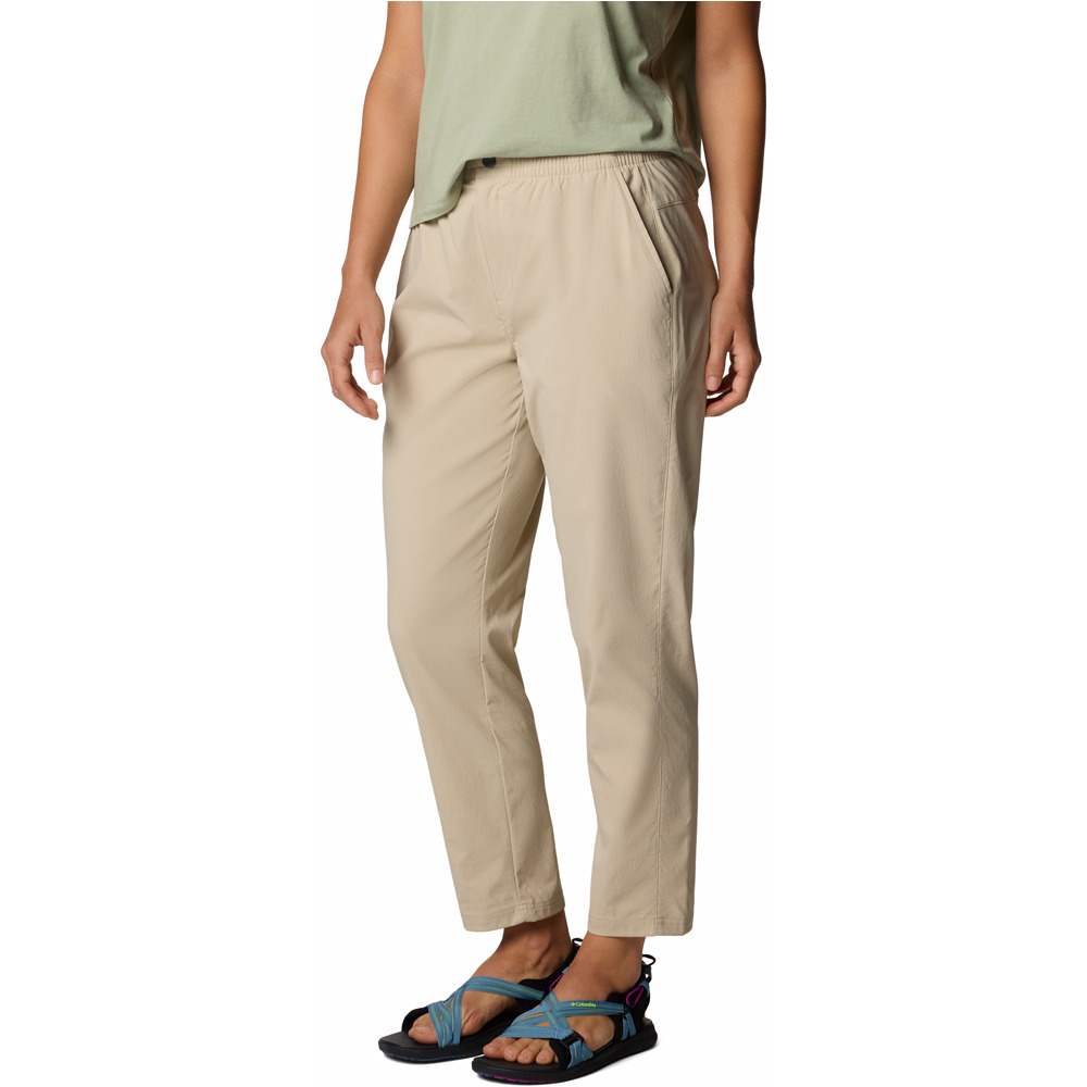 Columbia pantalón montaña mujer CEDAR CREST MARRON vista detalle