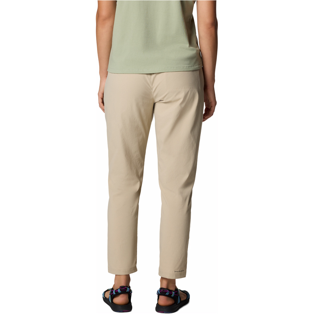 Columbia pantalón montaña mujer CEDAR CREST MARRON vista trasera