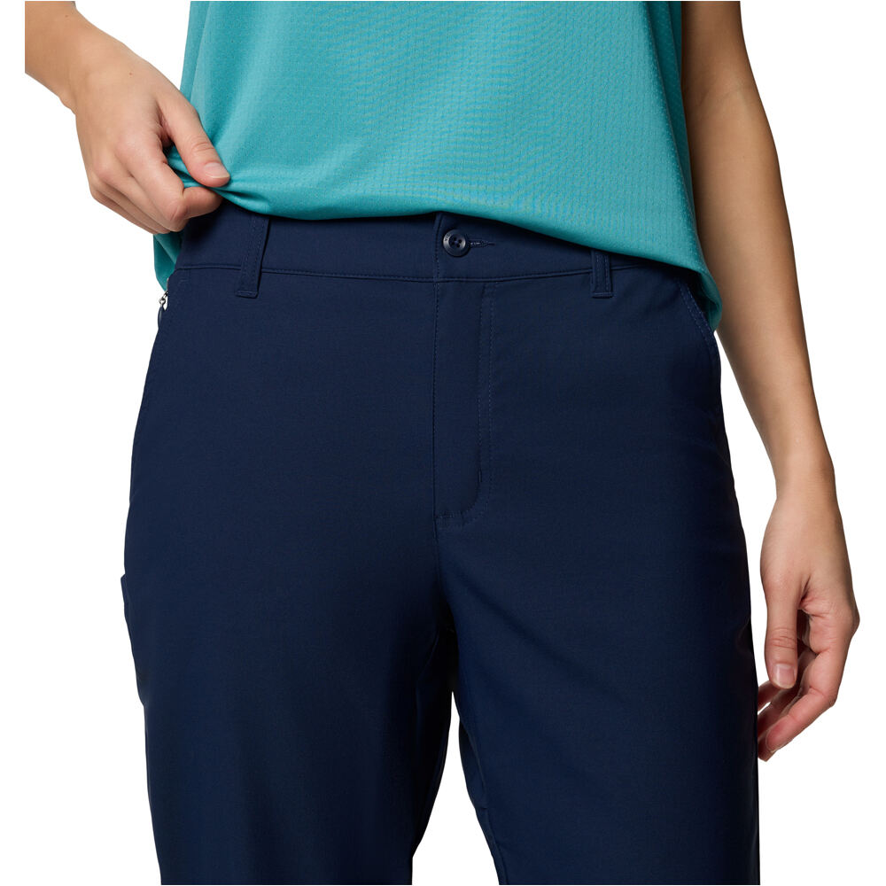 Columbia pantalón montaña mujer LESLIE FALLS CAPRI II AZUL 03