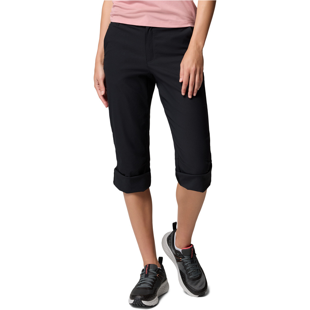 Columbia pantalón montaña mujer LESLIE FALLS II NEGRO 03