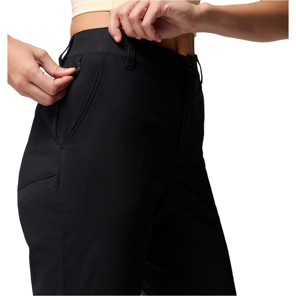Columbia pantalón montaña mujer LESLIE FALLS NEGRO 05