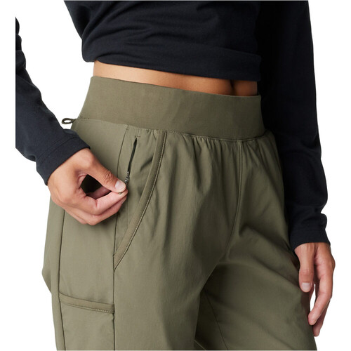 Columbia pantalón montaña mujer LESLIE FALLS PULL-ON VERDE