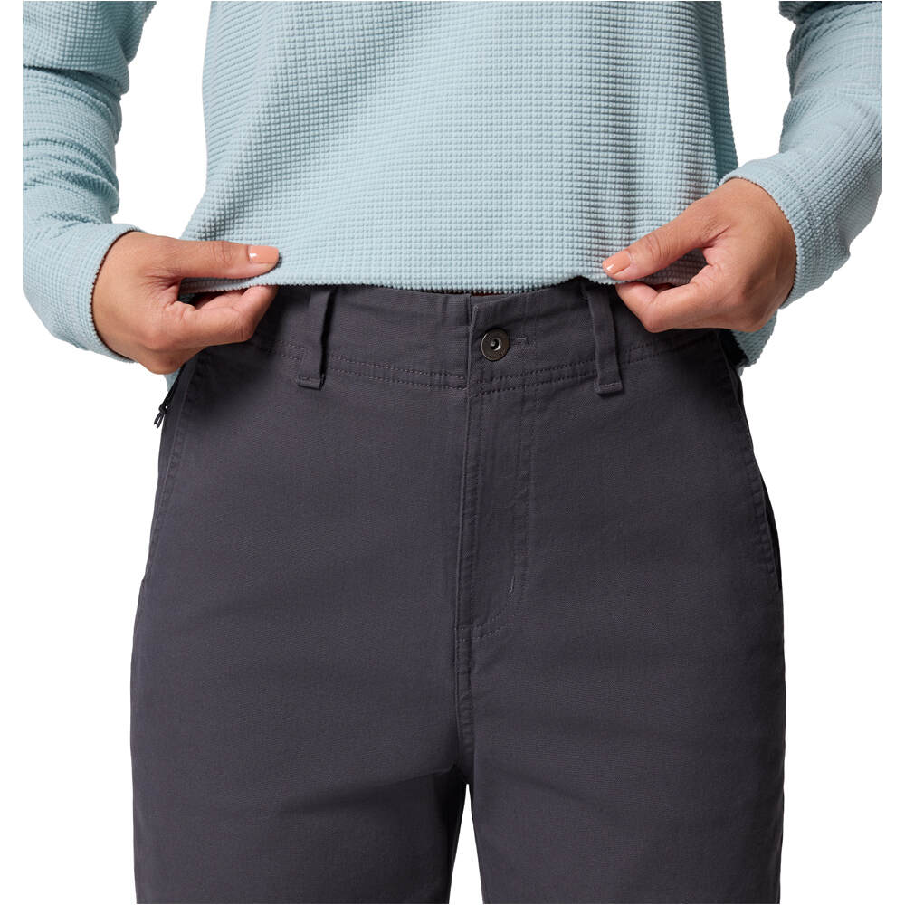 Columbia pantalón montaña mujer ROC NEGRO vista detalle