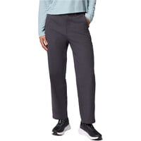 Columbia pantalón montaña mujer ROC NEGRO vista frontal