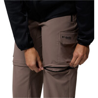 Columbia pantalón montaña mujer SILVER RIDGE ELITE CONVERTIBLE MARRON 04
