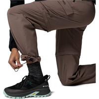 Columbia pantalón montaña mujer SILVER RIDGE ELITE CONVERTIBLE MARRON 07