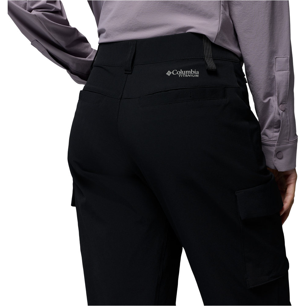 Columbia pantalón montaña mujer SILVER RIDGE ELITE NEGRO 05