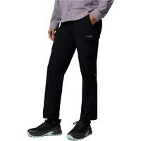 Columbia pantalón montaña mujer SILVER RIDGE ELITE NEGRO vista detalle