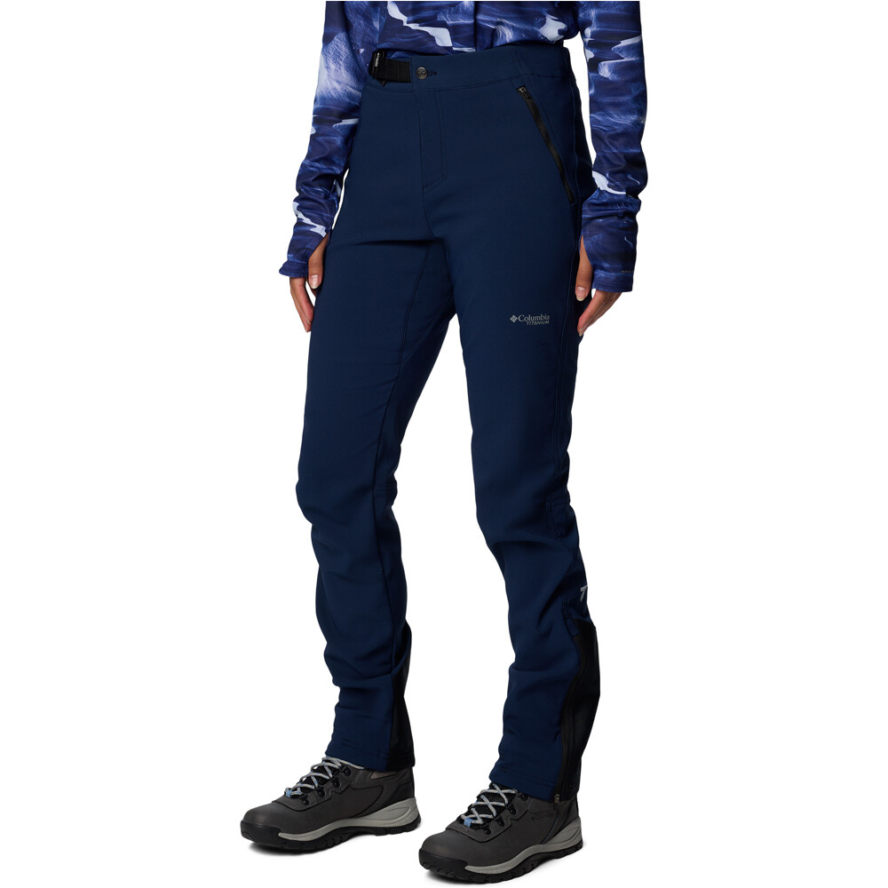 Columbia pantalón montaña mujer VAST CANYON OMNI-HEAT  vista detalle