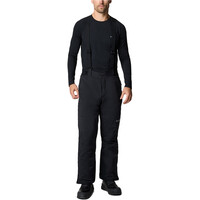 Columbia pantalones esquí hombre CIRQUE BOWL NEGRO vista frontal