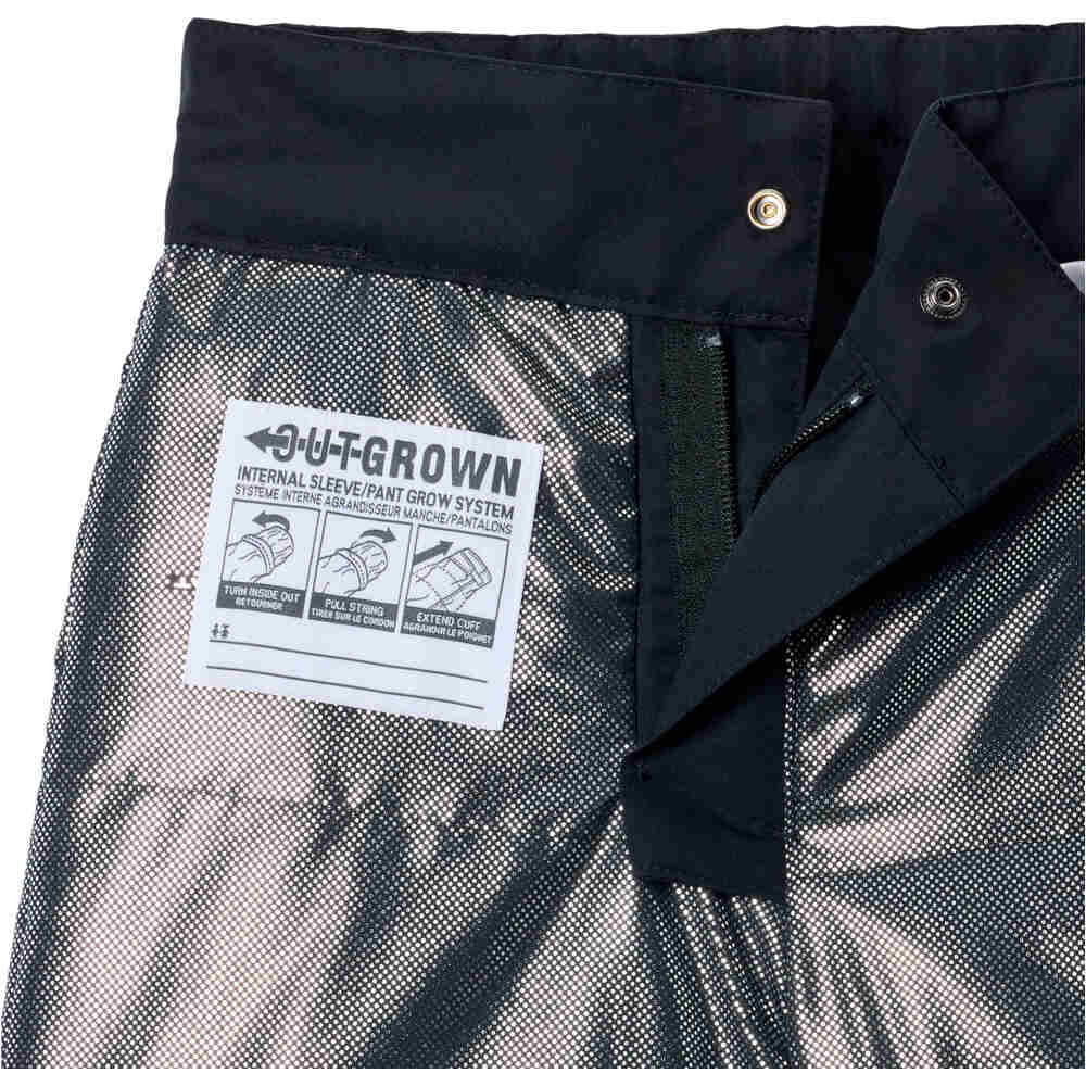 Columbia pantalones esquí infantil Bugaboo IV Pant NEGRO vista detalle