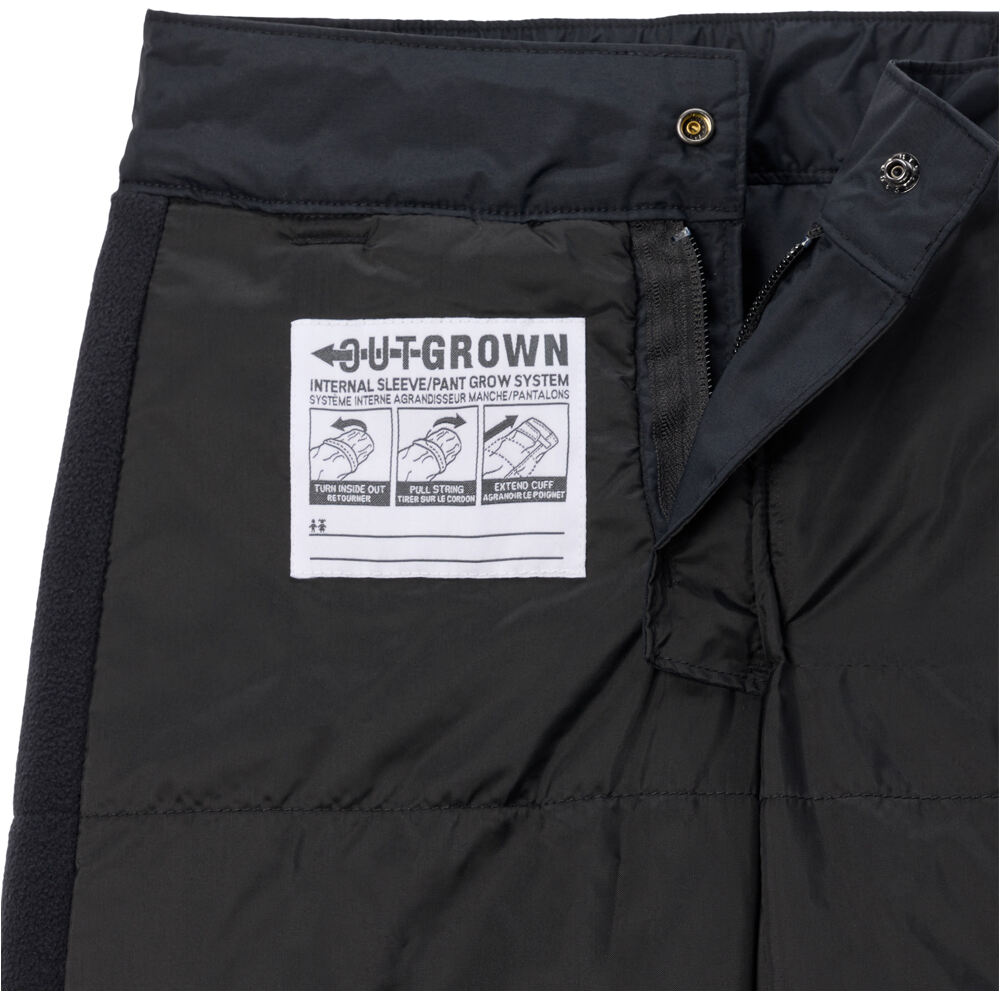 Columbia pantalones esquí infantil ICE SLOPE III NEGRO vista detalle