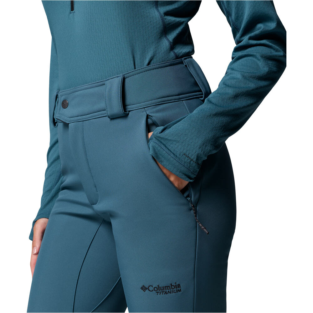 Columbia pantalones esquí mujer ROFFEE RIDGE VI AZUL 03