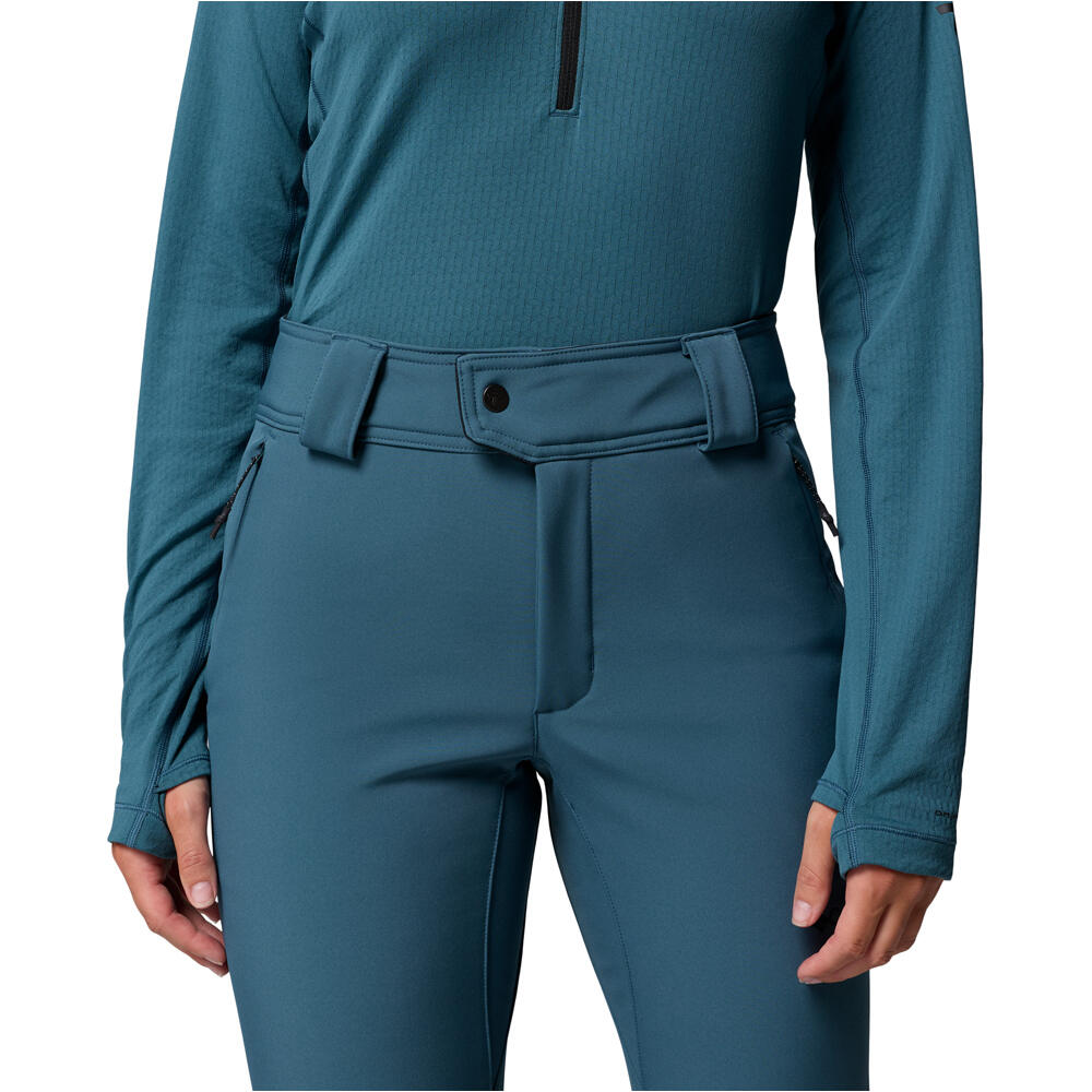 Columbia pantalones esquí mujer ROFFEE RIDGE VI AZUL vista detalle