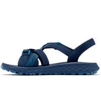 Columbia sandalias trekking mujer KONOS ESLA AZUL vista superior