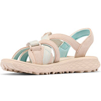 Columbia sandalias trekking mujer KONOS ESLA GRIS vista trasera