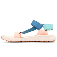 Columbia sandalias trekking mujer KONOS GLOBETROT AZUL vista superior