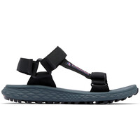 Columbia sandalias trekking mujer KONOS GLOBETROT NEGRO lateral exterior