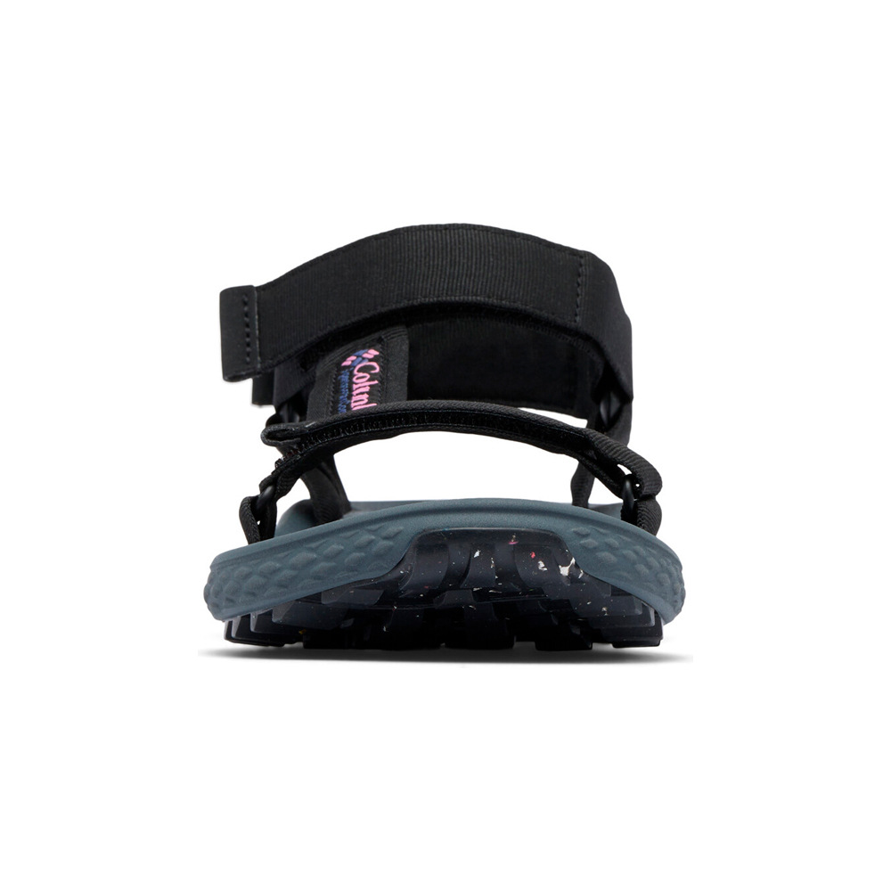 Columbia sandalias trekking mujer KONOS GLOBETROT NEGRO vista superior