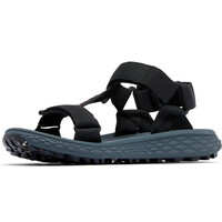 Columbia sandalias trekking mujer KONOS GLOBETROT NEGRO vista trasera