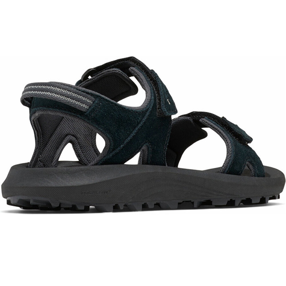 Columbia sandalias trekking mujer TRAILSTORM HIKER 2 STRAP NEGRO vista superior