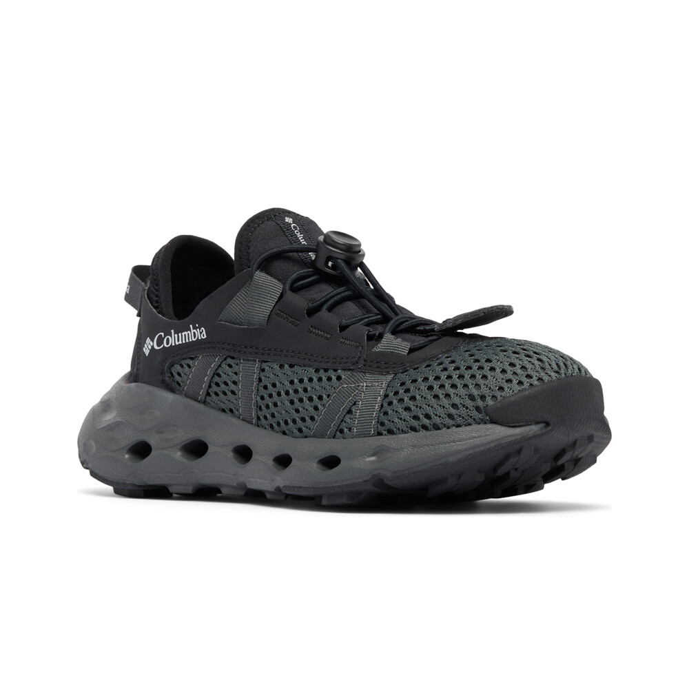 Columbia sandalias trekking niño DRAINMAKER XTR NEGRO vista trasera