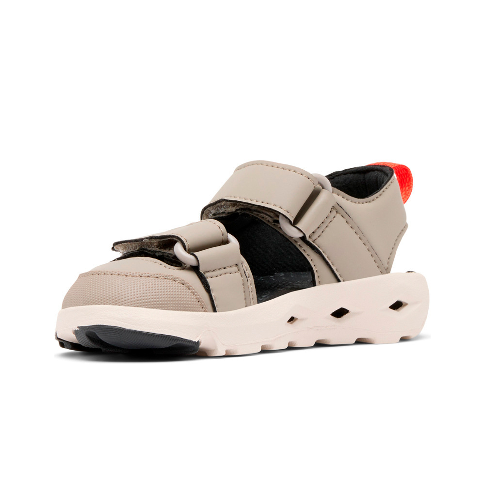 Columbia sandalias trekking niño TECHSUN ADVENTURE PT NEGRO vista trasera