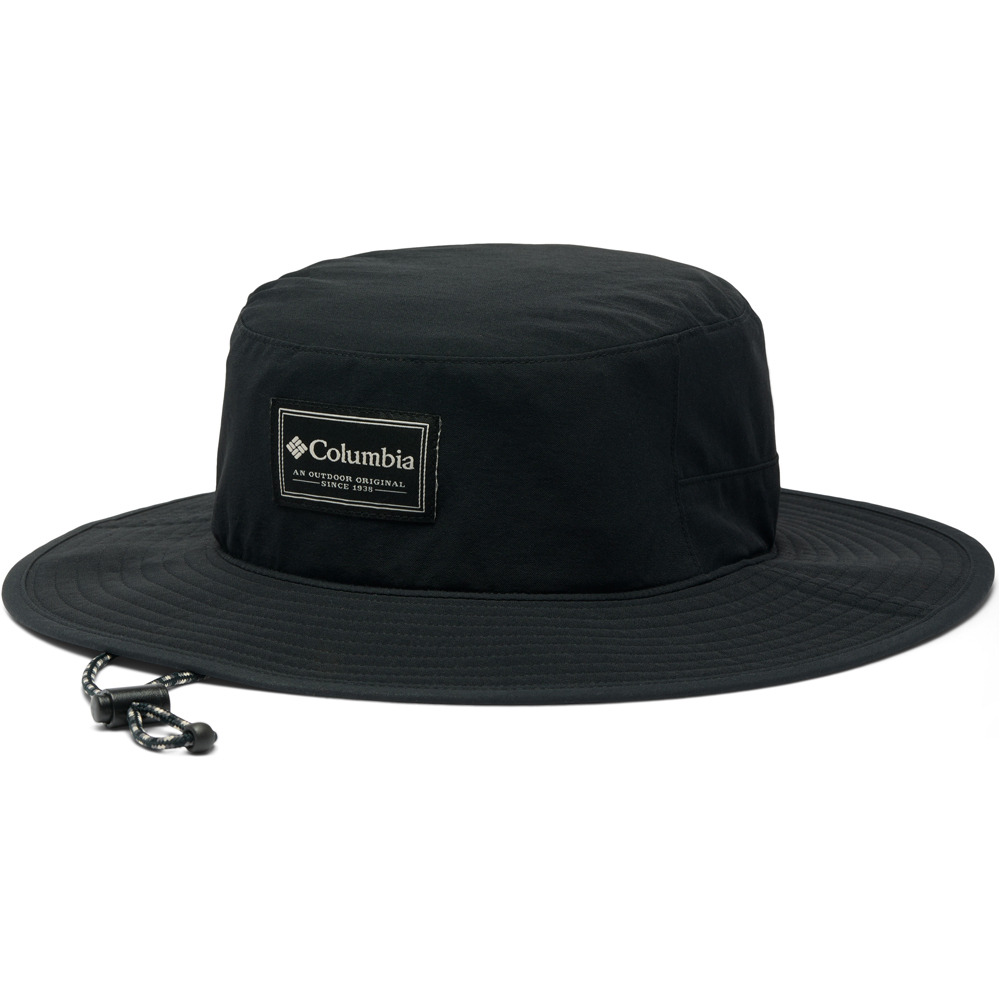 Columbia sombrero BROAD SPECTRUM II BOONEY NEGRO vista frontal