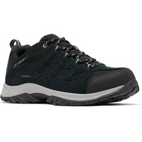 Columbia zapatilla trekking hombre CRESTWOOD WATERPROOF NEGRO lateral interior