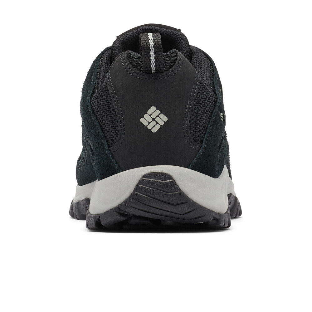 Columbia zapatilla trekking hombre CRESTWOOD WATERPROOF NEGRO puntera