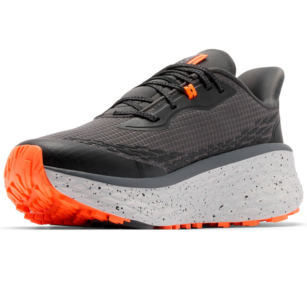 Columbia zapatilla trekking hombre KONOS TRILLIUM ATR GRIS vista trasera