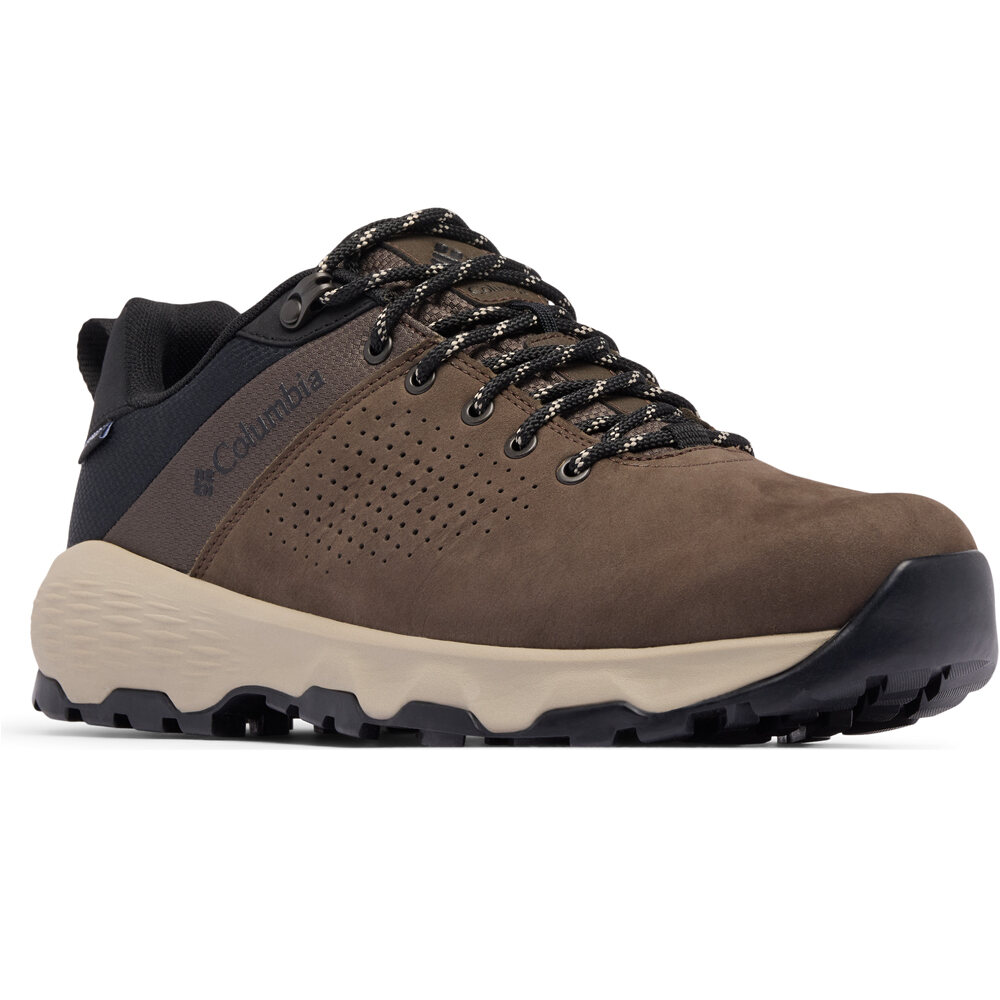 Columbia zapatilla trekking hombre NEWTON NIMBLE LTR VERDE lateral interior