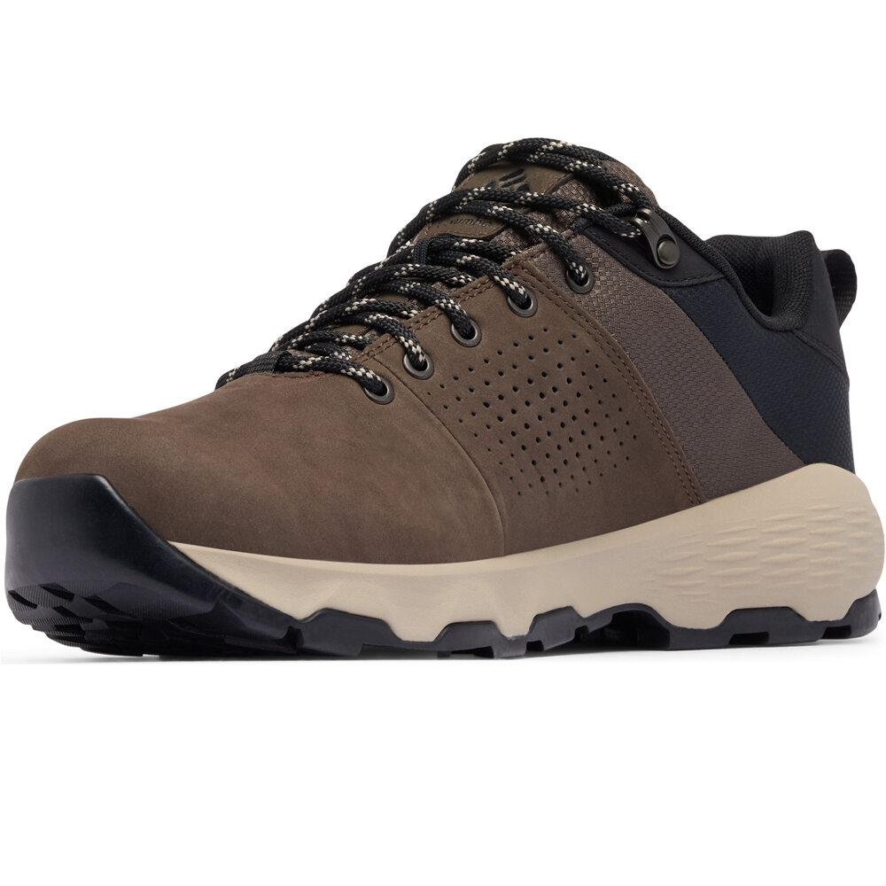 Columbia zapatilla trekking hombre NEWTON NIMBLE LTR VERDE vista trasera