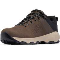 Columbia zapatilla trekking hombre NEWTON NIMBLE LTR VERDE vista trasera